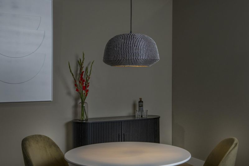 Lucide MADUKA - Závesné svietidlo - 1xE27 - Čierne